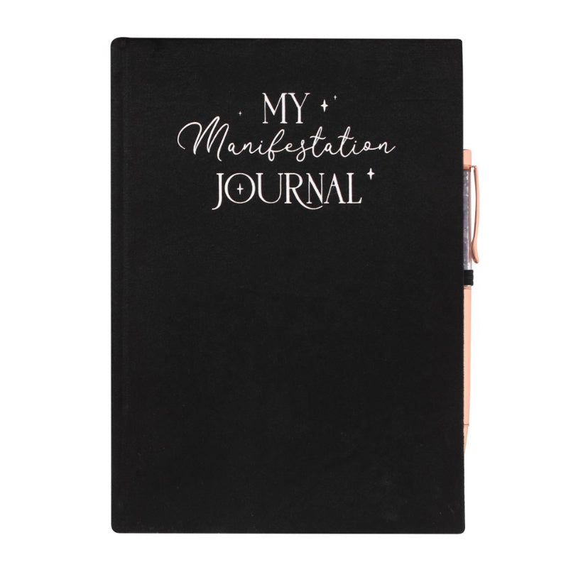 My Manifestation Journal med Ametyst kuglepen
