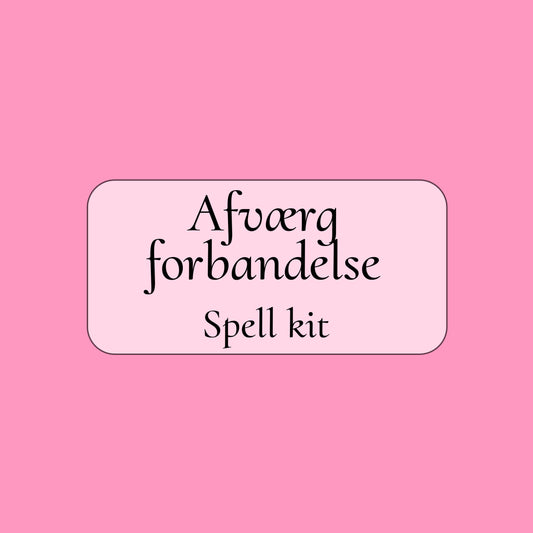 Afværg Forbandelse Spell Kit